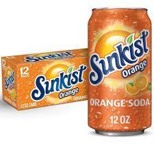 7UP - Sunkist Orange 12pk cans (12 pack cans)