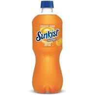 7UP - Sunkist Orange 20oz plastic bottle (20oz bottle)
